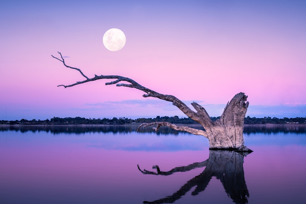 Night Light - Lake Bonney, SA