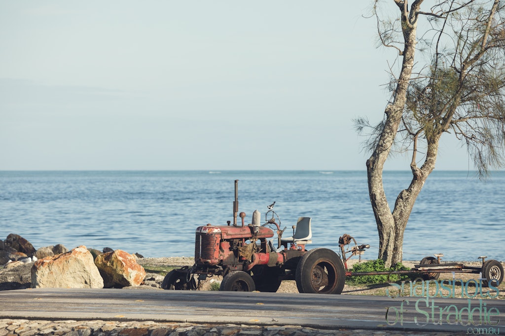 Old Tractor - Snapshots of Straddie. Wall Art Landscape and Seascape Photography by Julie Sisco. Photos from North Stradbroke Island, Queensland, Australia....