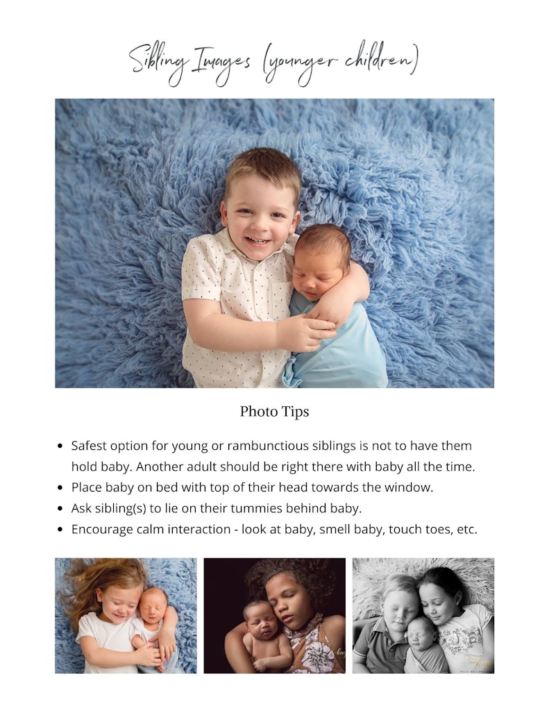 Photographing your baby at home